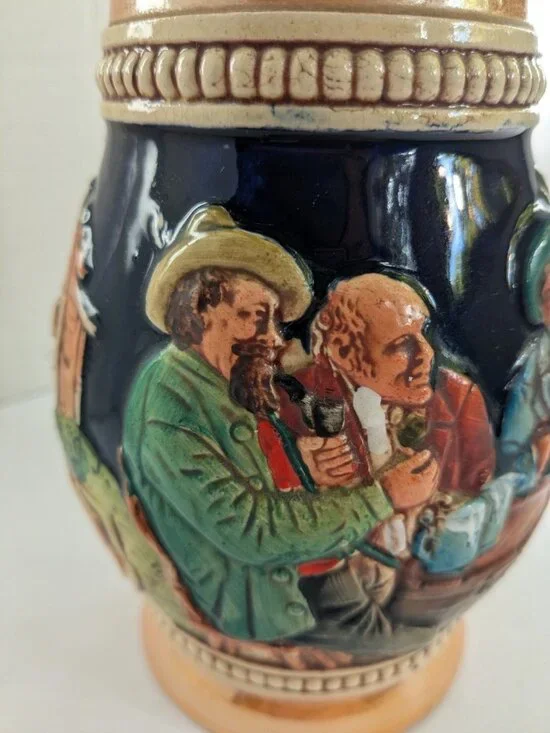 Vintage Thewalt Beer Stein Mug – Mold 495 – Western Germany - Tavern Inscription - Picture 6 of 12